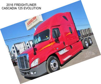 2016 FREIGHTLINER CASCADIA 125 EVOLUTION