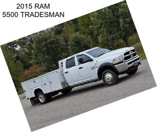 2015 RAM 5500 TRADESMAN