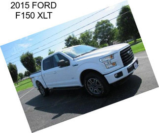 2015 FORD F150 XLT