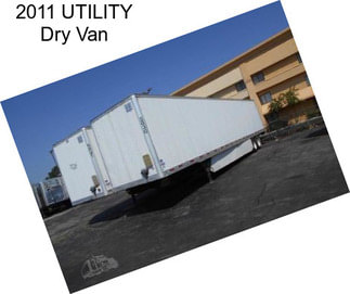 2011 UTILITY Dry Van