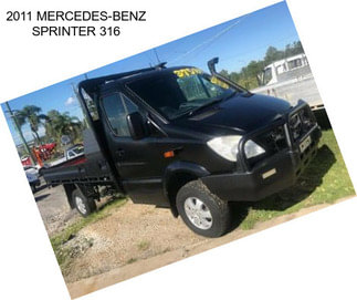 2011 MERCEDES-BENZ SPRINTER 316