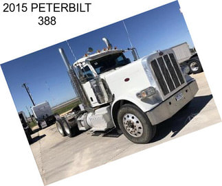 2015 PETERBILT 388