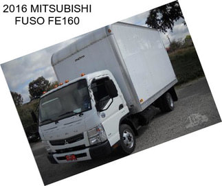 2016 MITSUBISHI FUSO FE160