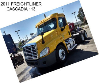 2011 FREIGHTLINER CASCADIA 113