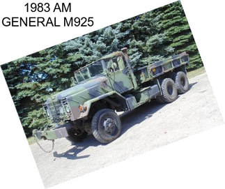 1983 AM GENERAL M925