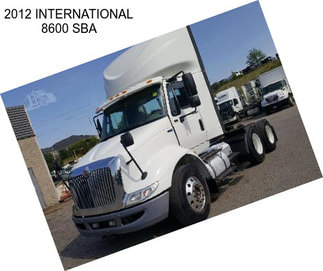 2012 INTERNATIONAL 8600 SBA