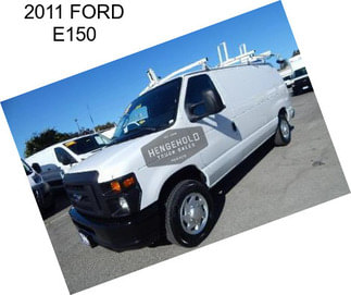 2011 FORD E150