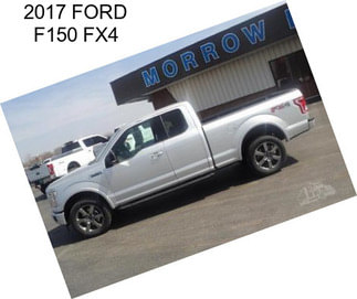 2017 FORD F150 FX4