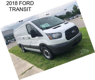 2018 FORD TRANSIT