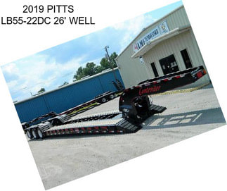 2019 PITTS LB55-22DC 26\' WELL