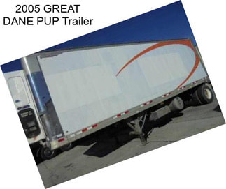 2005 GREAT DANE PUP Trailer