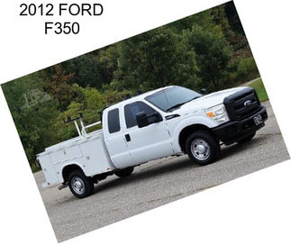 2012 FORD F350