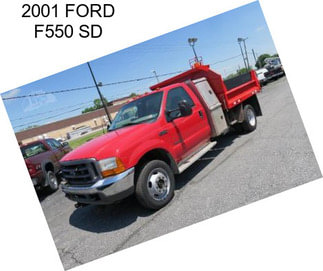 2001 FORD F550 SD