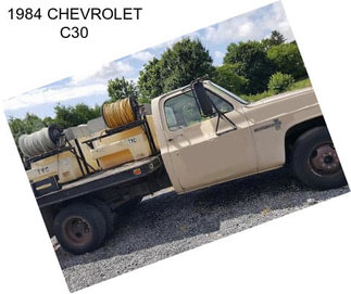 1984 CHEVROLET C30