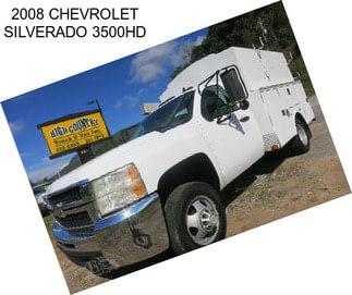 2008 CHEVROLET SILVERADO 3500HD