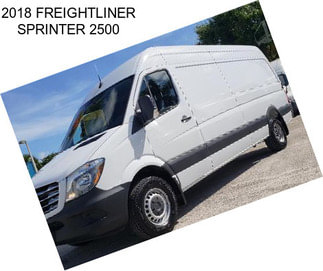 2018 FREIGHTLINER SPRINTER 2500