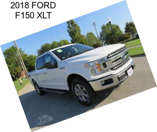 2018 FORD F150 XLT