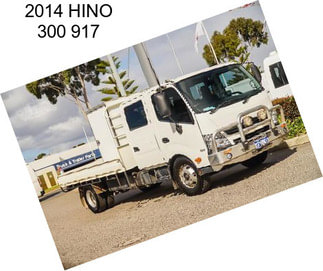 2014 HINO 300 917