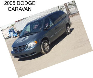 2005 DODGE CARAVAN