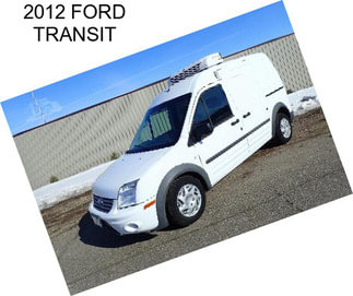 2012 FORD TRANSIT