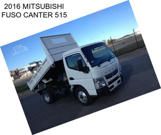 2016 MITSUBISHI FUSO CANTER 515