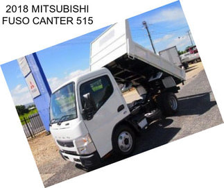 2018 MITSUBISHI FUSO CANTER 515