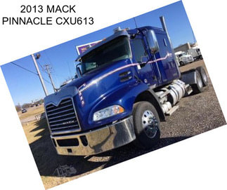 2013 MACK PINNACLE CXU613