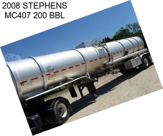 2008 STEPHENS MC407 200 BBL