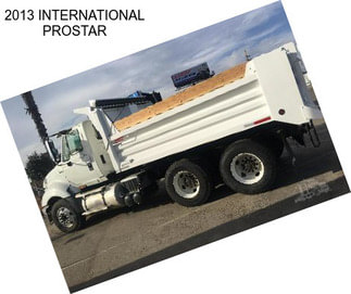 2013 INTERNATIONAL PROSTAR