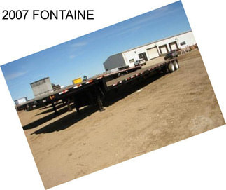 2007 FONTAINE