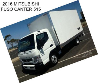 2016 MITSUBISHI FUSO CANTER 515