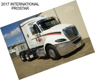 2017 INTERNATIONAL PROSTAR