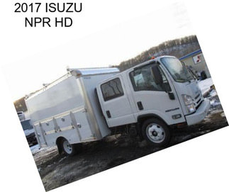 2017 ISUZU NPR HD