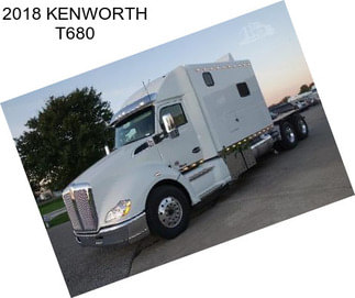 2018 KENWORTH T680