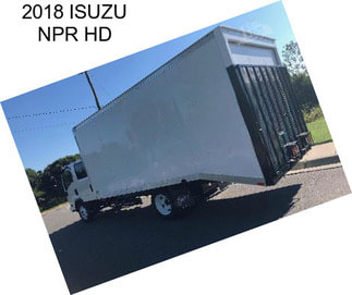 2018 ISUZU NPR HD