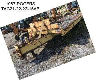 1987 ROGERS TAG21-22-22-15AB