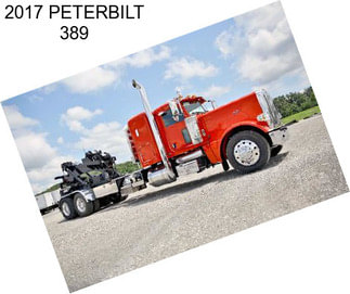 2017 PETERBILT 389