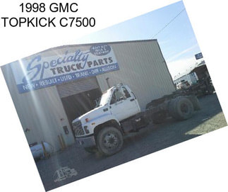 1998 GMC TOPKICK C7500