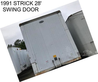 1991 STRICK 28\' SWING DOOR