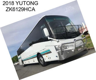 2018 YUTONG ZK6129HCA