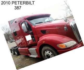 2010 PETERBILT 387