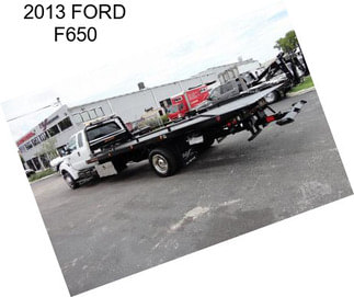 2013 FORD F650