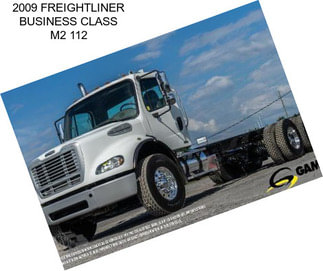 2009 FREIGHTLINER BUSINESS CLASS M2 112