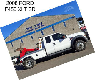 2008 FORD F450 XLT SD