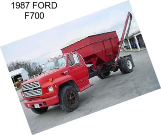 1987 FORD F700