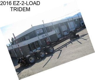 2016 EZ-2-LOAD TRIDEM