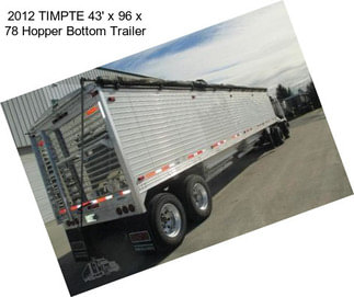 2012 TIMPTE 43\' x 96\