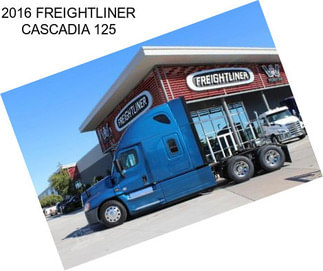 2016 FREIGHTLINER CASCADIA 125