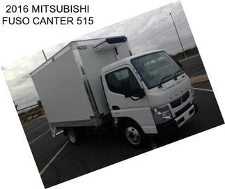 2016 MITSUBISHI FUSO CANTER 515