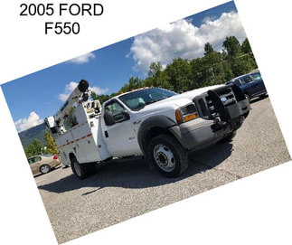 2005 FORD F550